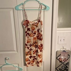 Velvet Floral Dress
